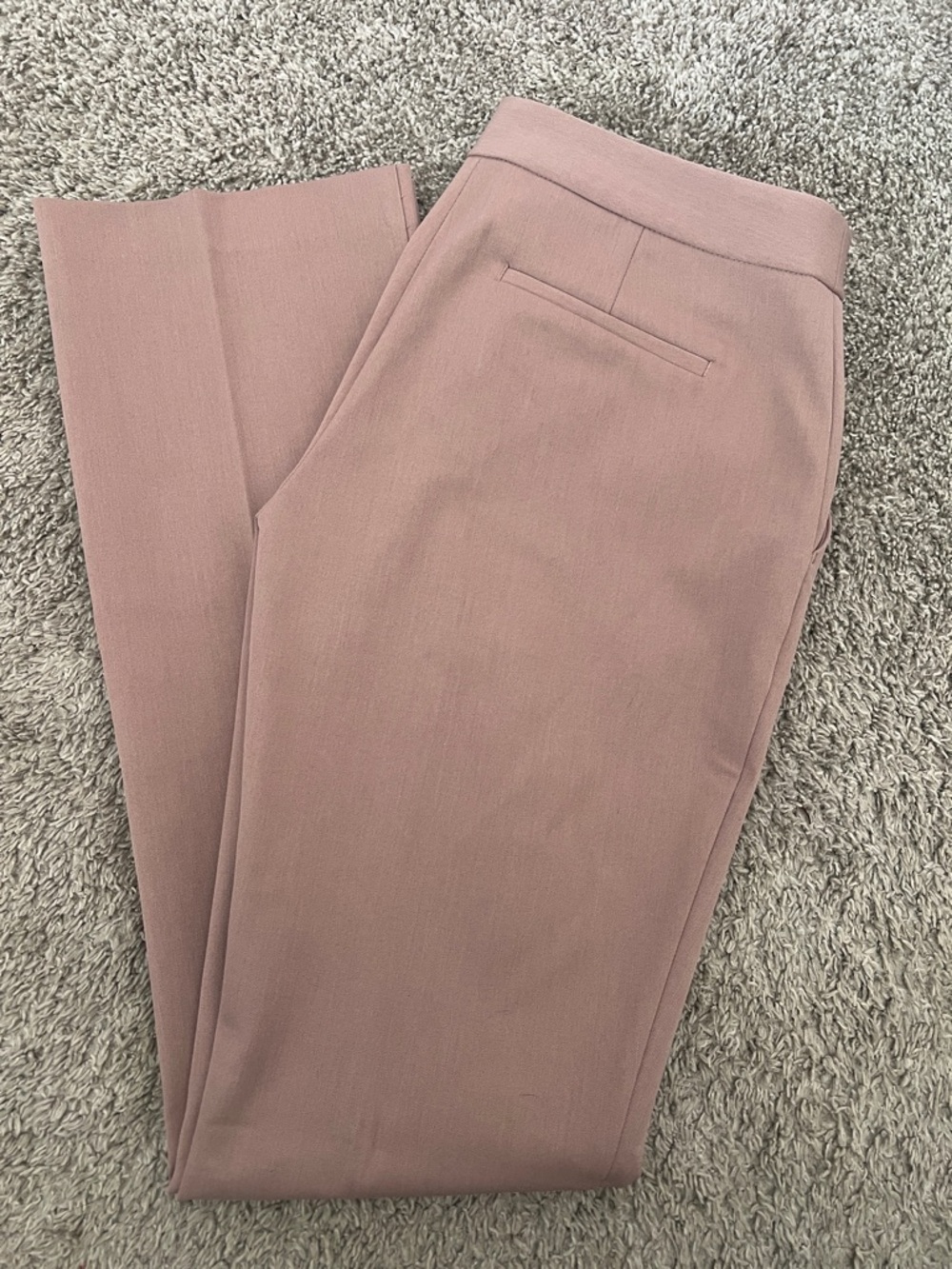 Express Columnist Barely Boot Dress Pant (pink)